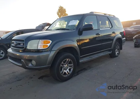 2004 Toyota Sequoia Sr5 V8 z USA, uszkodzony, nr VIN 5TDZT34A44S221736